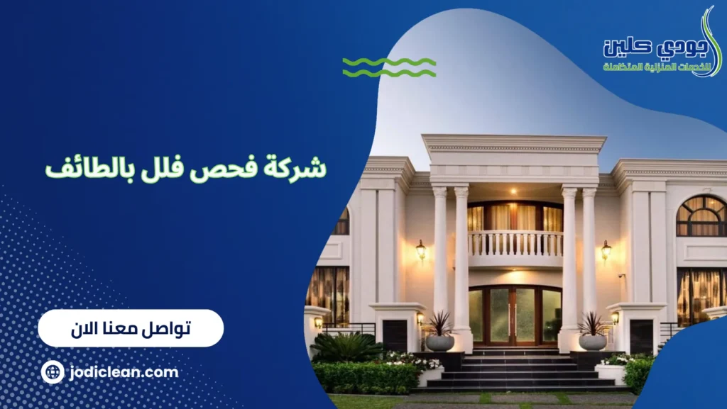 شركة فحص فلل بالطائف